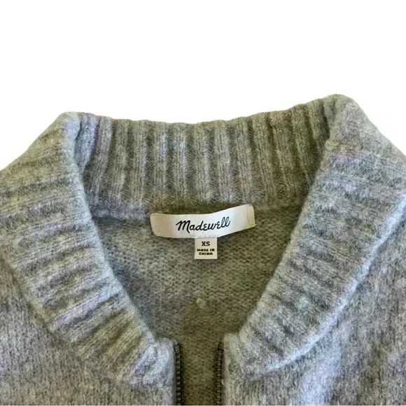 Madewell York Half-Zip Pullover Sweater XS - Picture 7 of 8